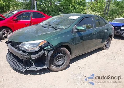 2016 Toyota Corolla Le from USA, damaged, VIN 2T1BURHEXGC706491